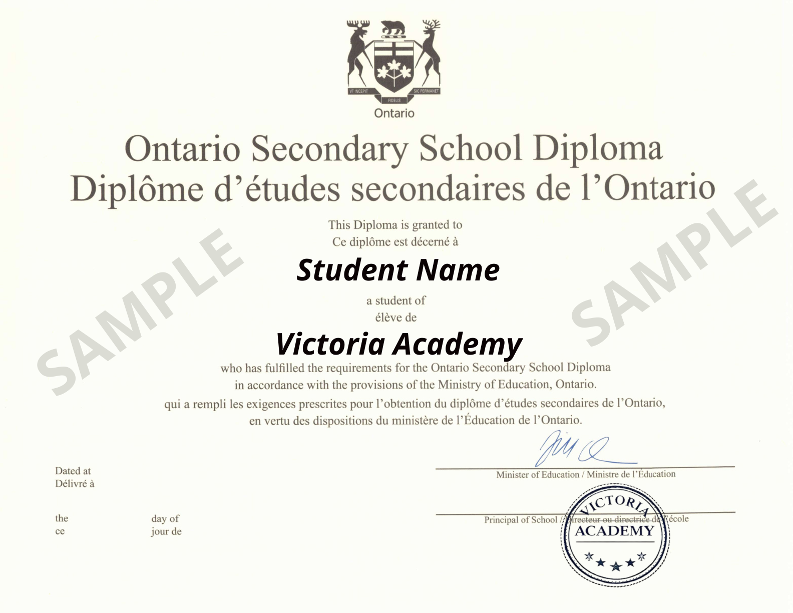 Ontario Secondary School Diploma